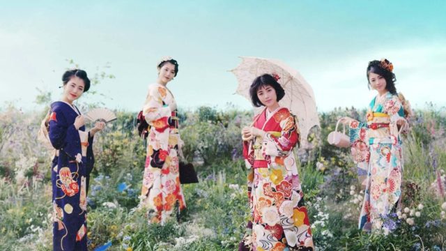 京都きもの友禅, CM, かわいい, 女の子, 女優, 浜辺美波, 振袖