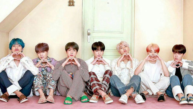 BTSメンバーのジン, ユンギ, ホソク, ナムジュン, ジミン, テテ, グク