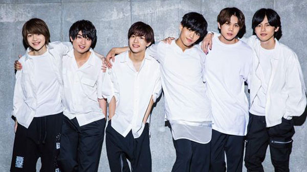 7 MEN 侍 メンバーの中村嶺亜, 菅田琳寧, 本髙克樹, 今野大輝, 佐々木大光, 矢花 黎