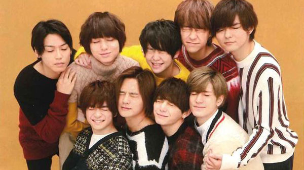 Hey! Say! Jumpメンバーの山田涼介, 知念侑李, 中島裕翔, 岡本圭人, 有岡大貴, 髙木雄也, 伊野尾慧, 八乙女光, 薮宏太