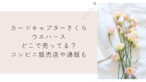 カードキャプターさくらウエハースどこで売ってる？ｺﾝﾋﾞﾆ販売店や通販も